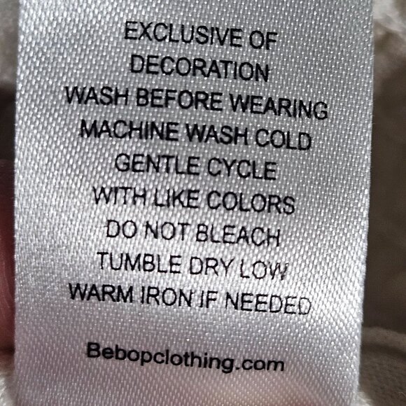 Floral Linen Blend Elastic Waist Shorts With Drawstring & Pockets By Bebop XL - Picture 5 of 14